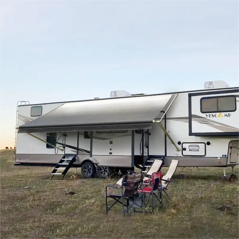 Outdoor In Camping - Ręcznie sterowana, ekonomiczna markiza Awnlux do