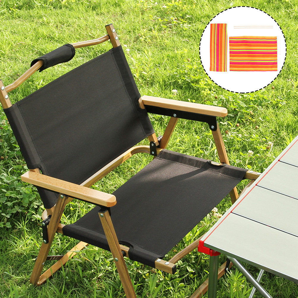Outdoor Camping Folding Chair - 1 zestaw wymiennych pokrowców na składane