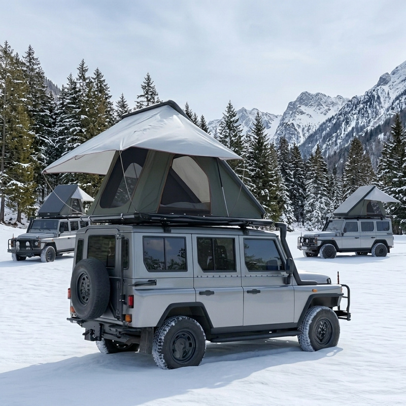 Outdoor Camping Ute - Namiot dachowy samochodowy z twardej obudowy