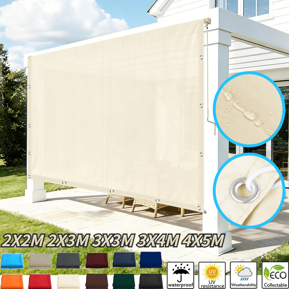 Outdoor Camping Tent Waterproof - 5x4m 4x3m 3x2m Ogrodowa Plandeka Przeciwsłoneczna