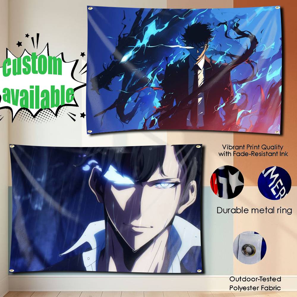 Jinli Outdoor Camping - Gobelin z flagą Solo Anime J-Jin-WooS
