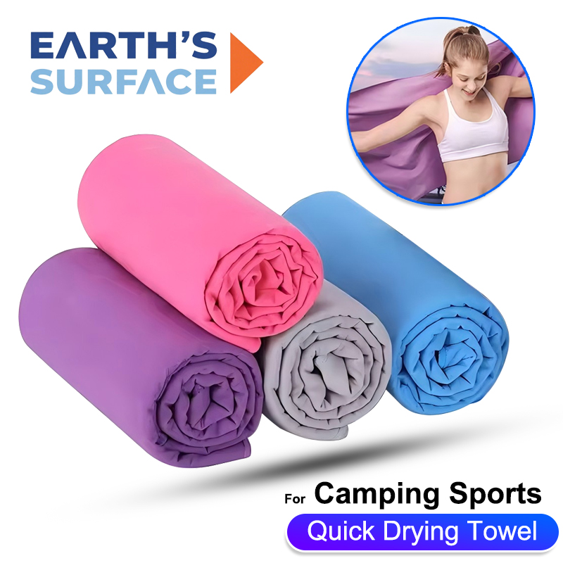 Camp Towel Microfiber - Szybkoschnący ręcznik sportowy 40X80CM 50X120CM z