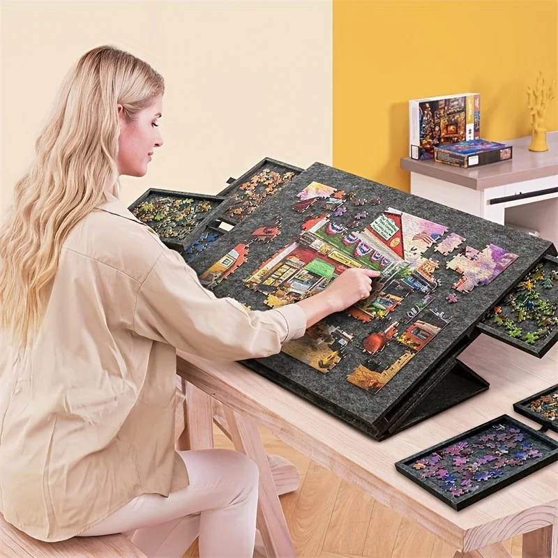 Camp Table Folding - Stół do układania puzzli z 6