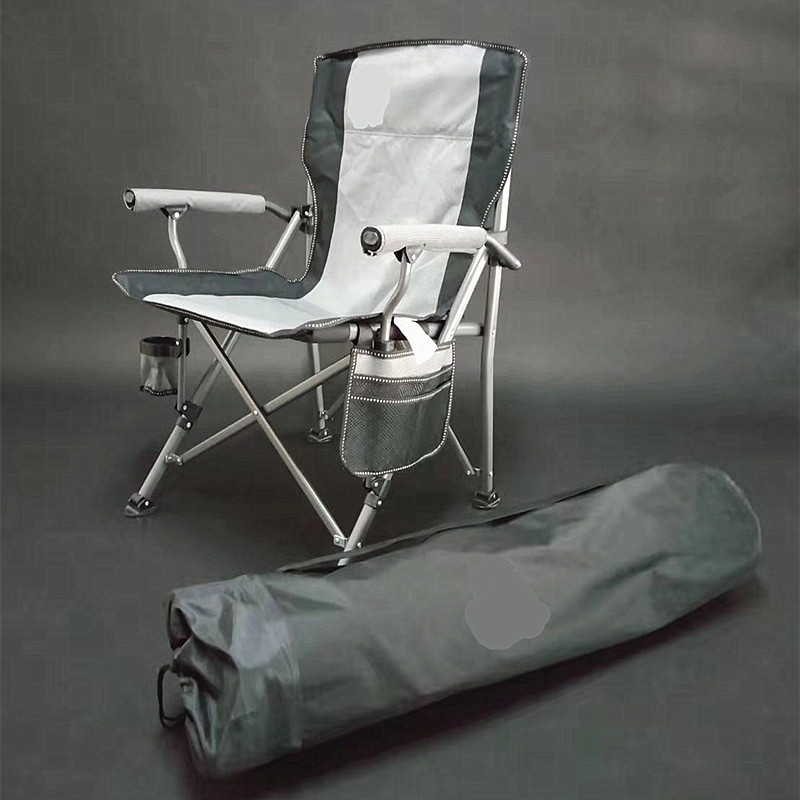 Jinli Outdoor Camping - Przenośne składane krzesło kempingowe wytrzymujące 150