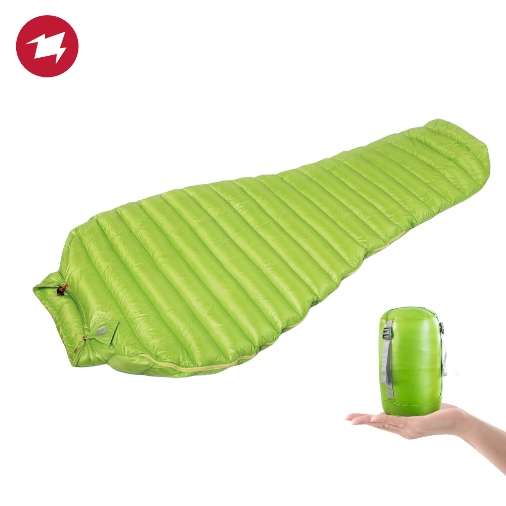 Ultralight Sleeping Bag - AEGISMAX MINI 800FP Śpiwór puchowy gęsi