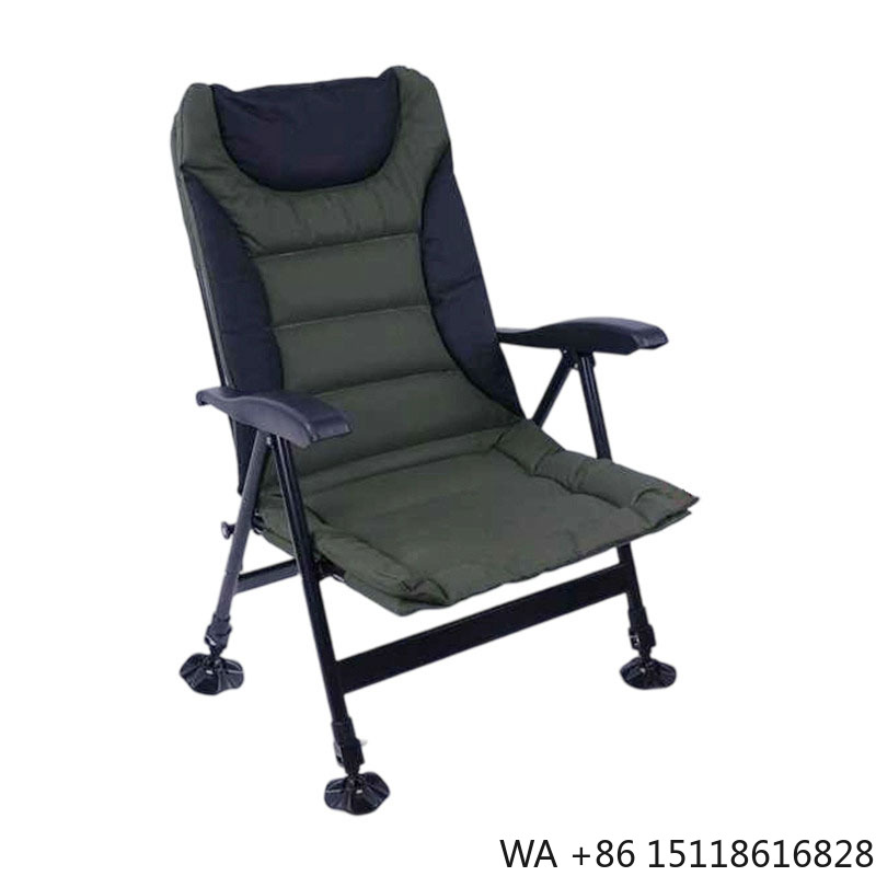Outdoor Camping Folding Chair - Przenośne, składane krzesło z pięcioma pozycjami