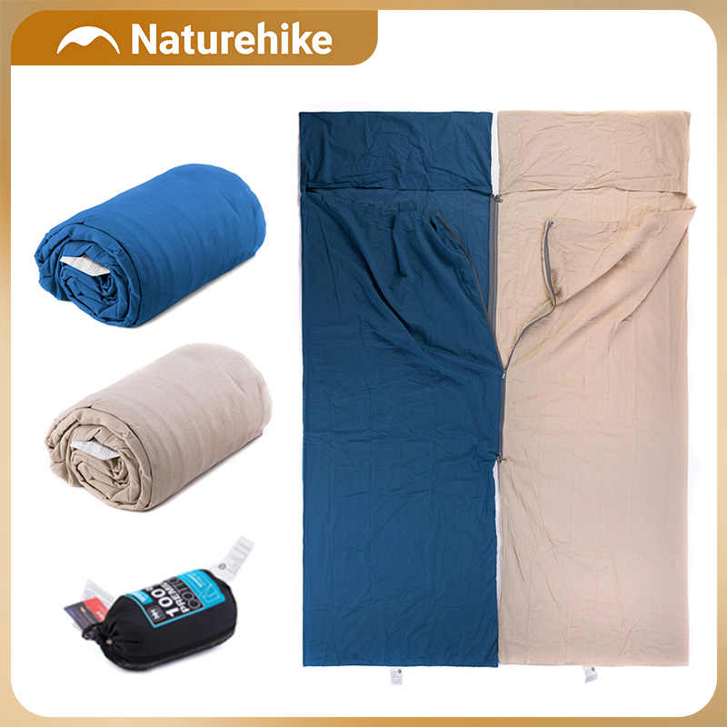 Ultralight Sleeping Bag - Naturehike Wkładka do śpiwora z bawełny,