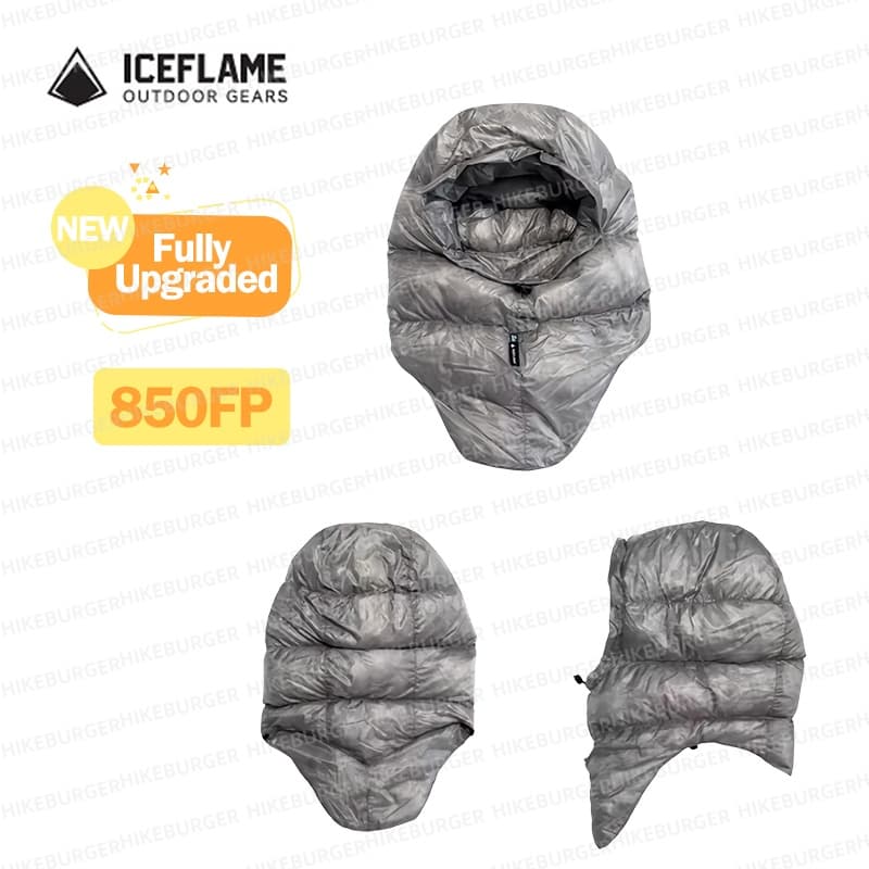 Ultralight Sleeping Bag - Kaptur puchowy ICE FLAME do użytku