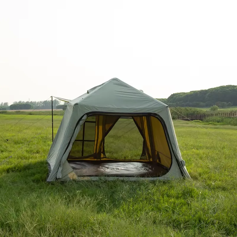Outdoor Camping Tent Waterproof - Wodoodporny, przenośny namiot dmuchany z tkaniny