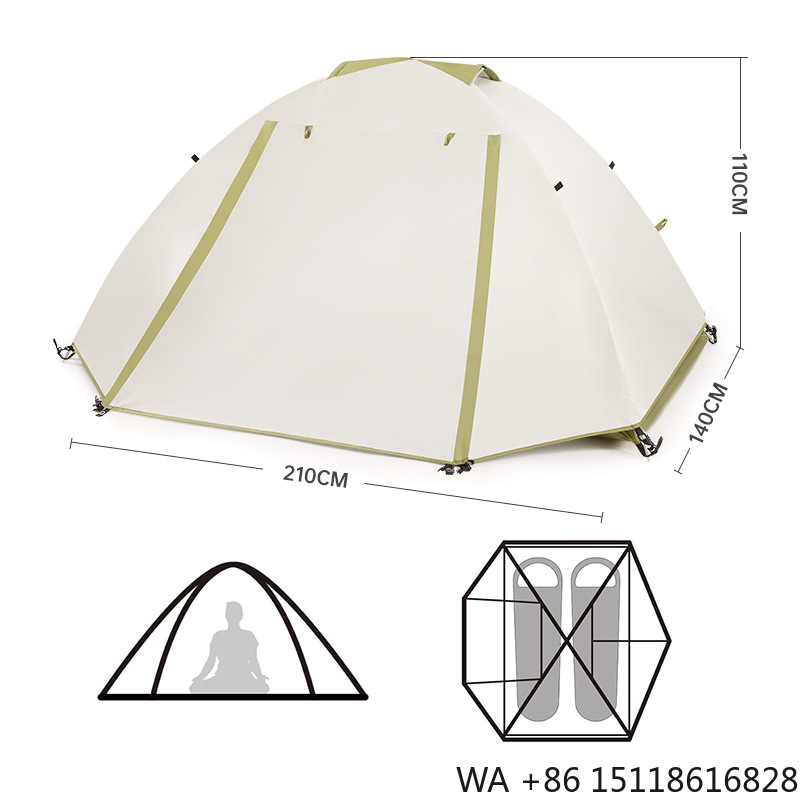 Outdoor Camping Tent Waterproof - Wędrówki górskie, trekking, kemping, namiot dwuwarstwowy,