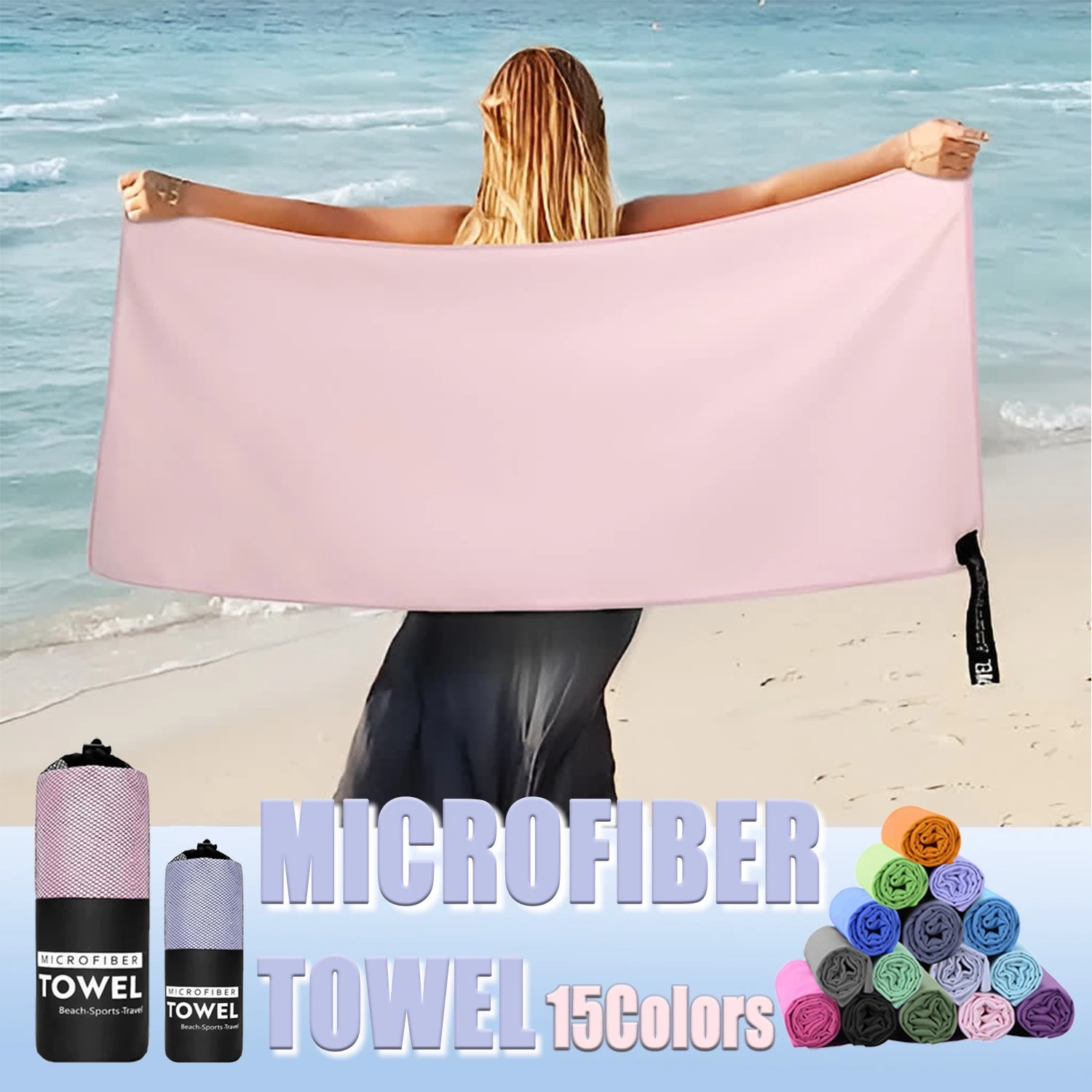 Camp Towel Microfiber - Ręcznik z mikrofibry idealny do podróży,