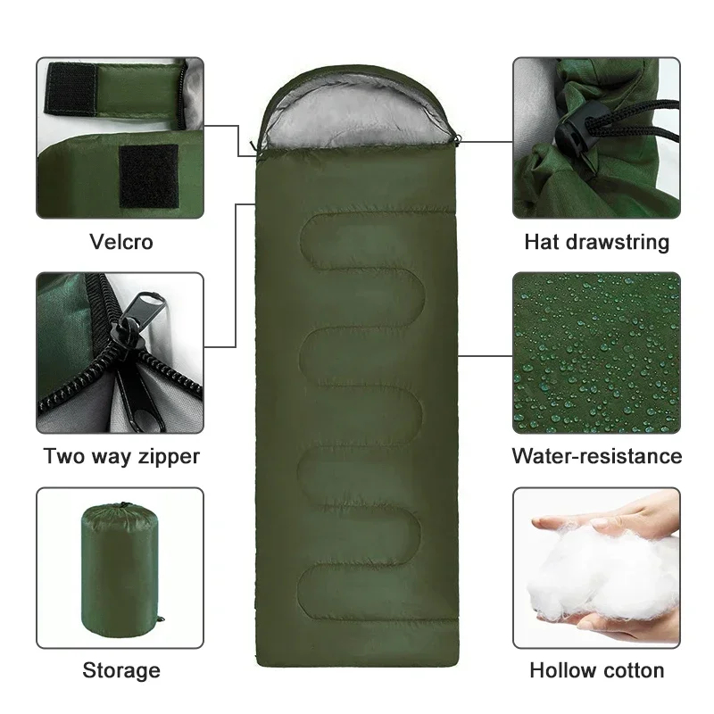 Śpiwór Kempingowy Ultralekki W – Ultralight Sleeping Bag recenzja i cena