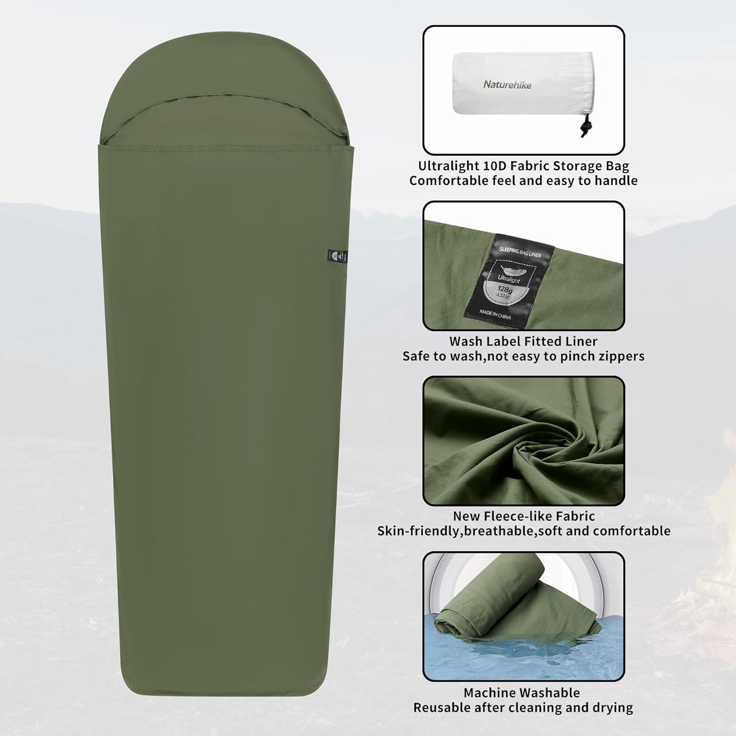 Naturehike Wkładka do Śpiwora  – Ultralight Sleeping Bag recenzja i cena