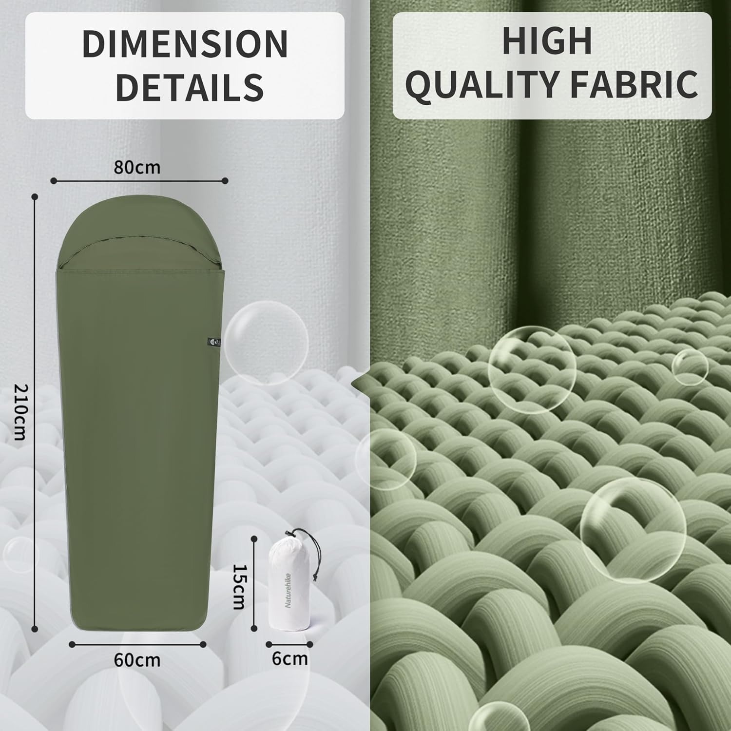Naturehike Wkładka do Śpiwora  – Ultralight Sleeping Bag recenzja i cena