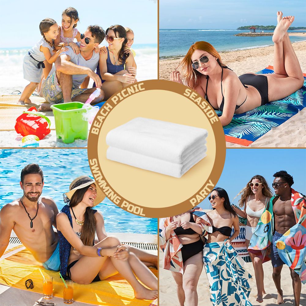 Ręcznik plażowy/kąpielowy z na – Outdoor Camping In Texas recenzja i cena