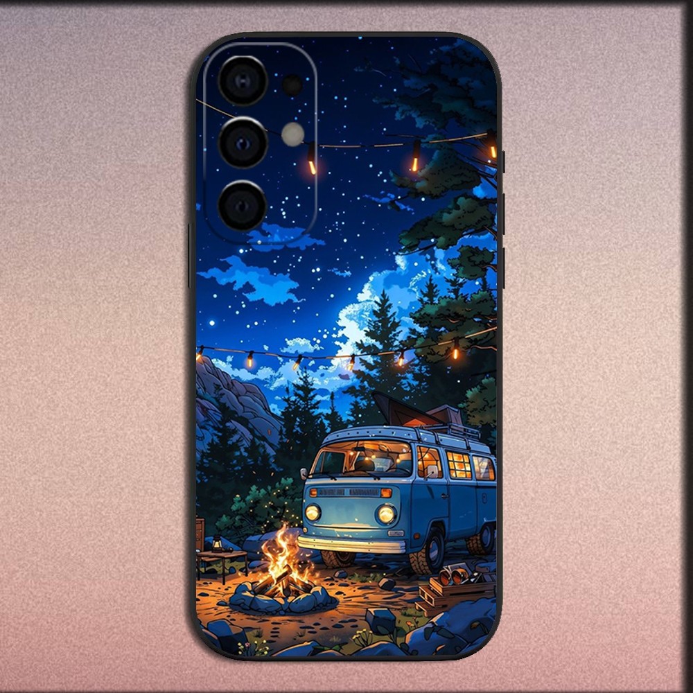 Etui na telefon Combi Van Car  – Outdoor Camping Quotes recenzja i cena