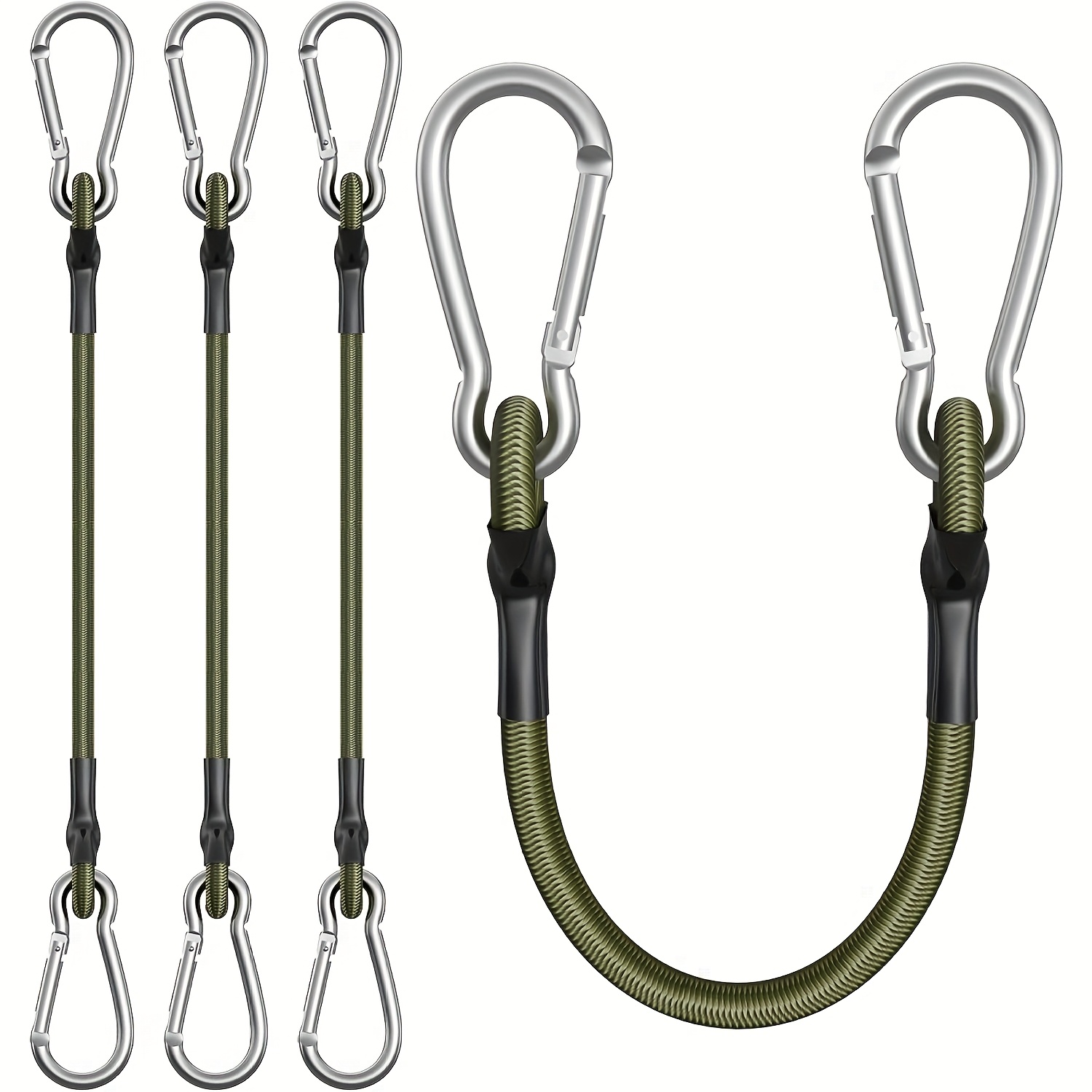 2 szt. elastycznej liny z alum – Outdoor Camping Extension Cord recenzja i cena