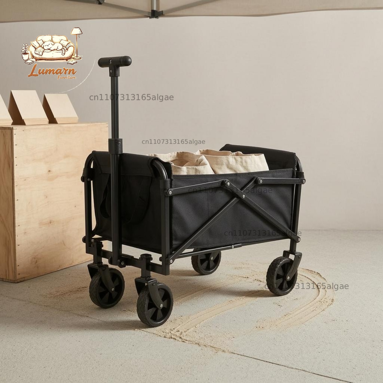 Składany wózek kempingowy z ra – Jinli Outdoor Camping recenzja i cena