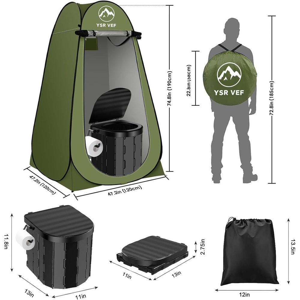 Przenośny Zestaw Toaletowy, To – Outdoor In Camping recenzja i cena
