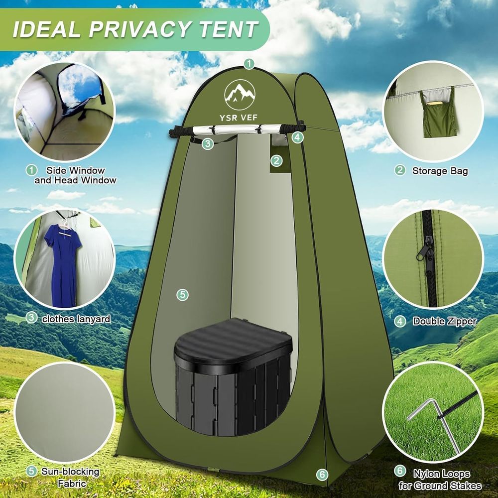 Przenośny Zestaw Toaletowy, To – Outdoor In Camping recenzja i cena