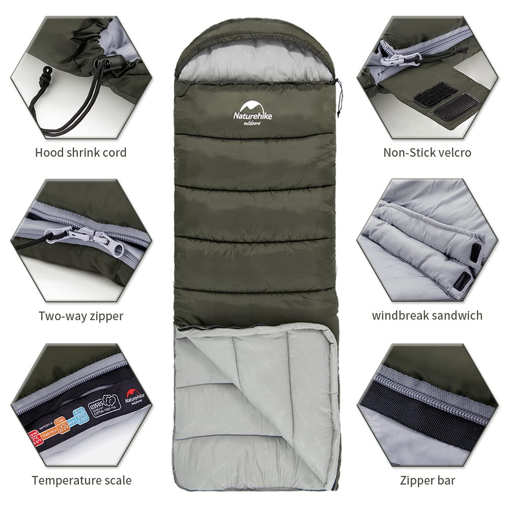 Naturehike Śpiwór kempingowy U – Ultralight Sleeping Bag recenzja i cena