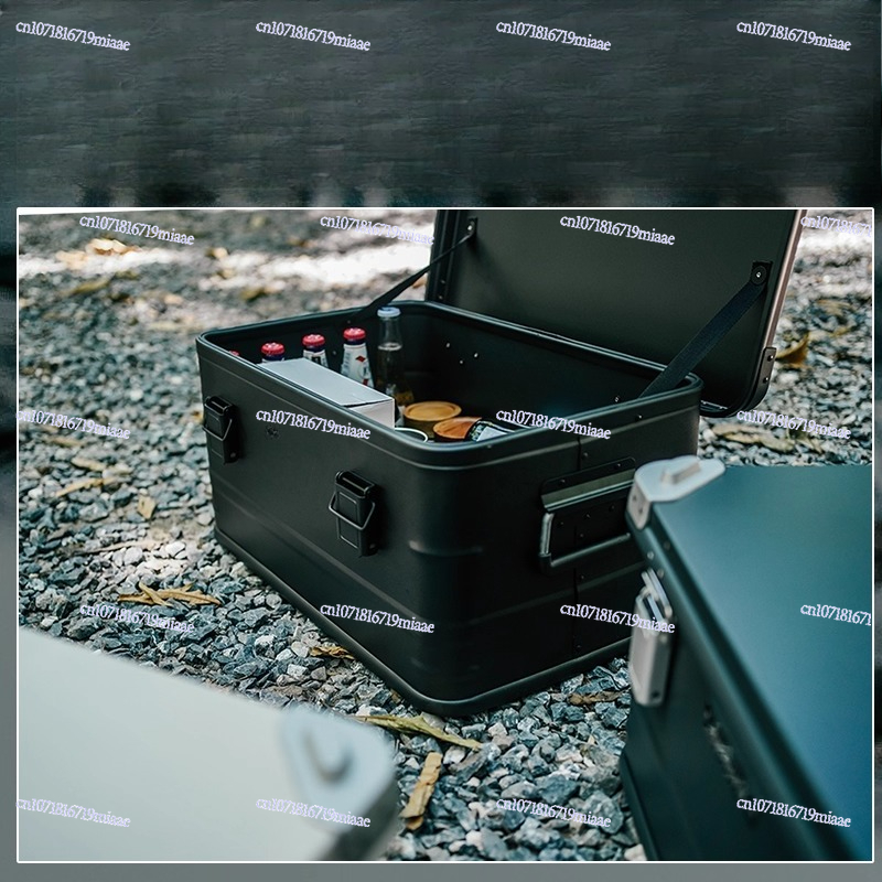 Samochodowy kufer bagażowy, po – Outdoor Camping Box recenzja i cena