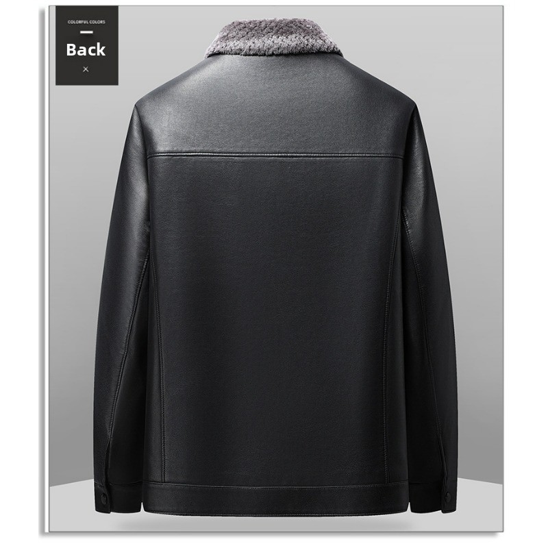 Męska ciepła kurtka skórzana,  – Outdoor Camping Jacket recenzja i cena
