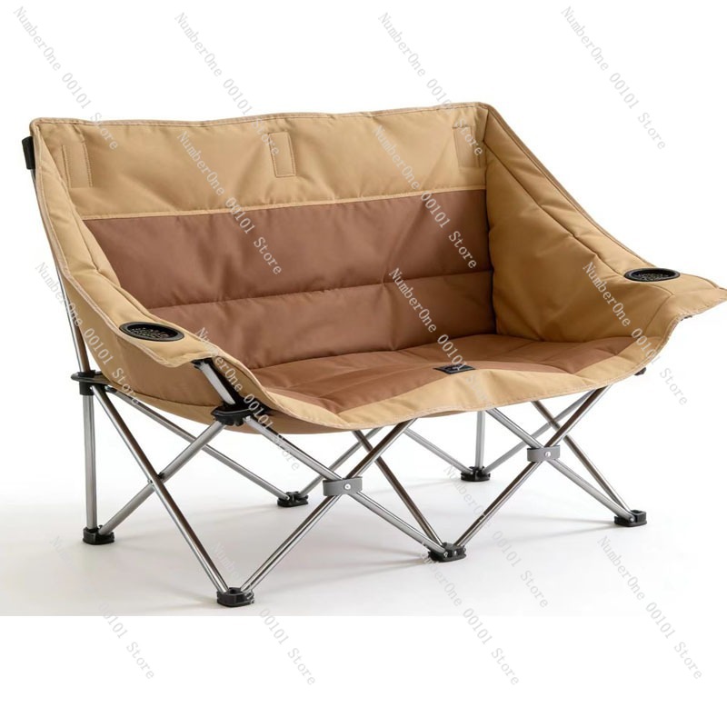 Przenośne składane dwuosobowe  – Outdoor Camping Folding Chair recenzja i cena
