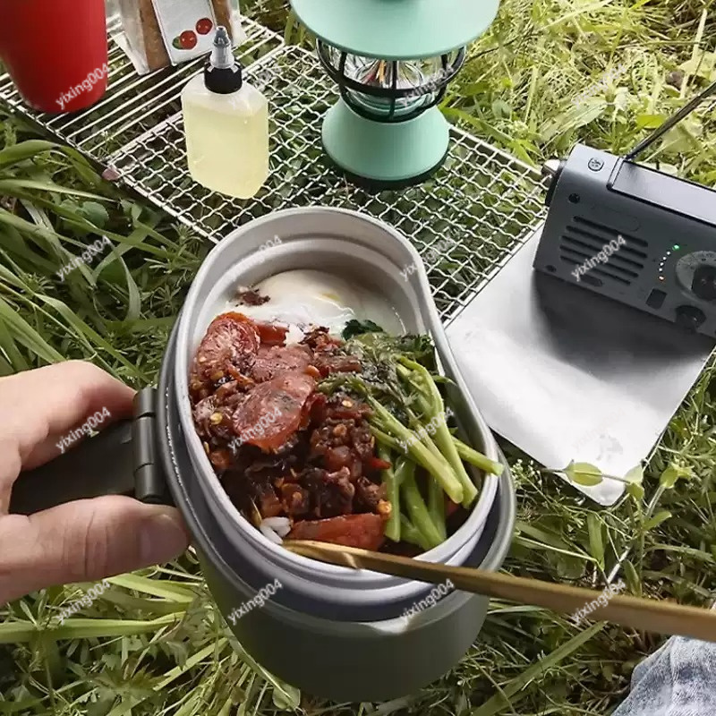 Pojemnik na jedzenie z alumini – Outdoor Camping Box recenzja i cena