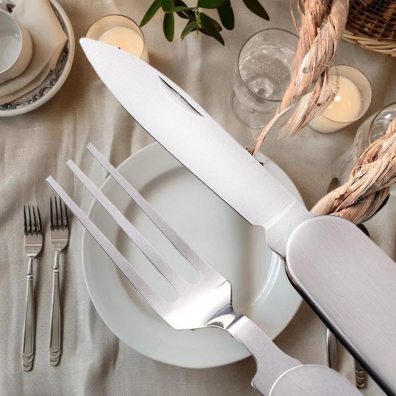 Składany zestaw naczyń kemping – Outdoor Camping Utensils recenzja i cena