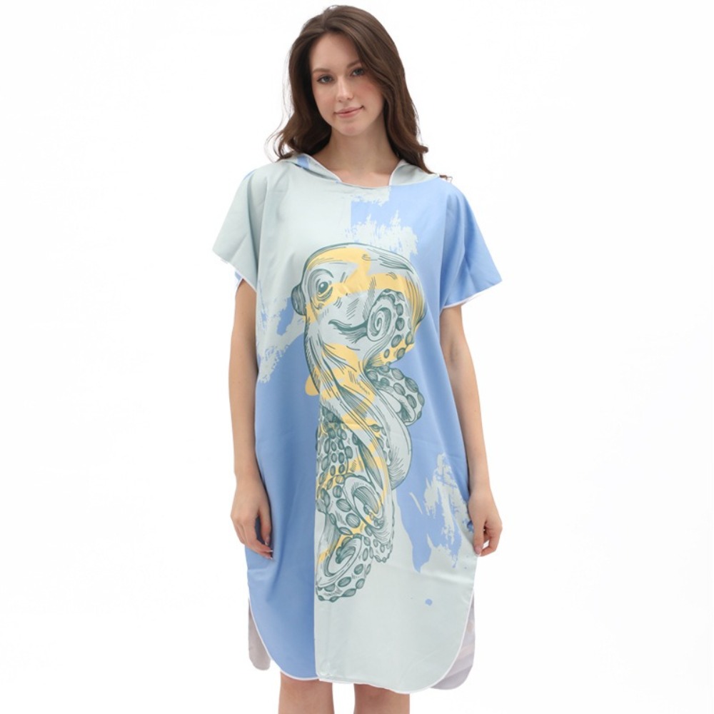 Szlafrok damski z flamingiem 8 – Camp Towel Microfiber recenzja i cena