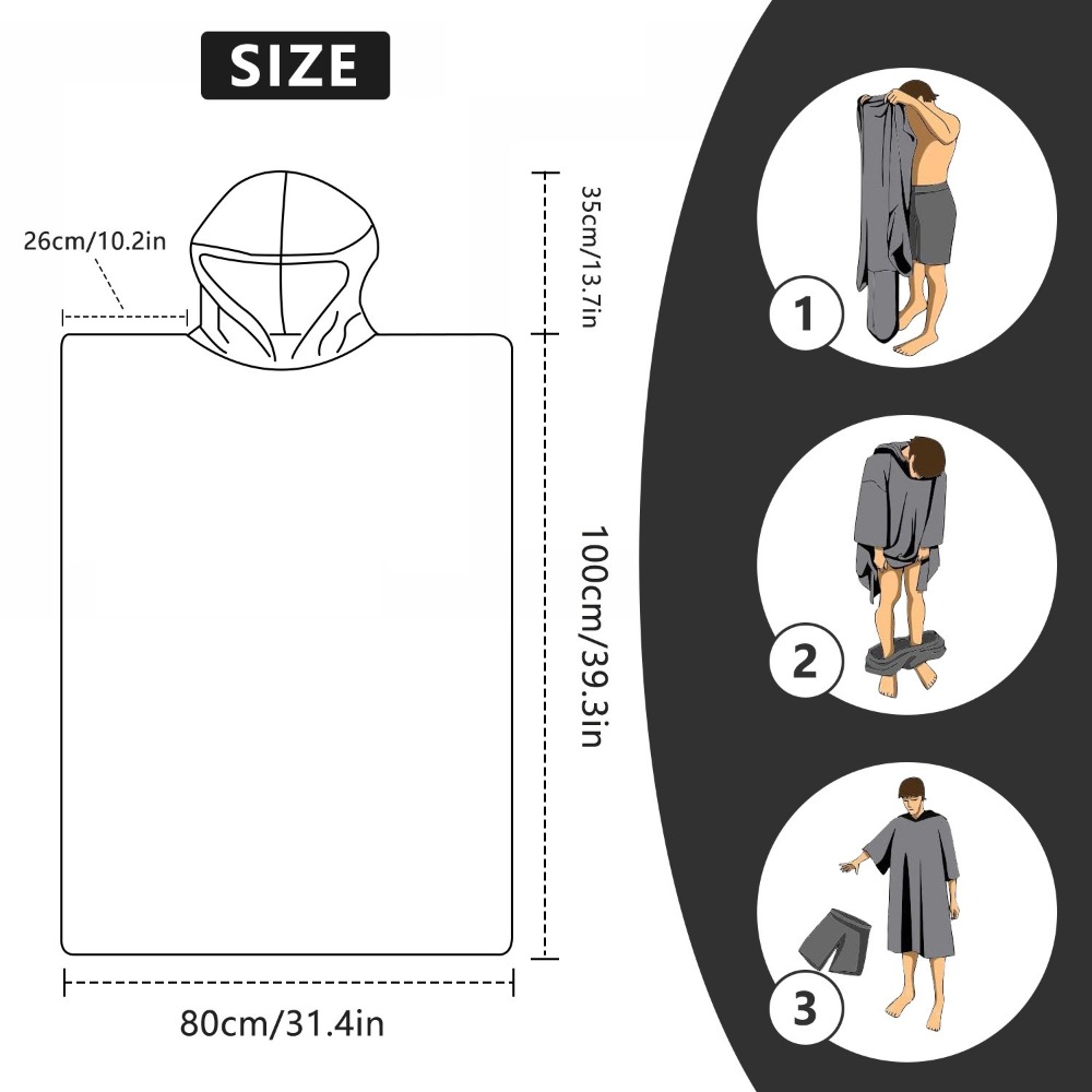 Szlafrok damski z flamingiem 8 – Camp Towel Microfiber recenzja i cena