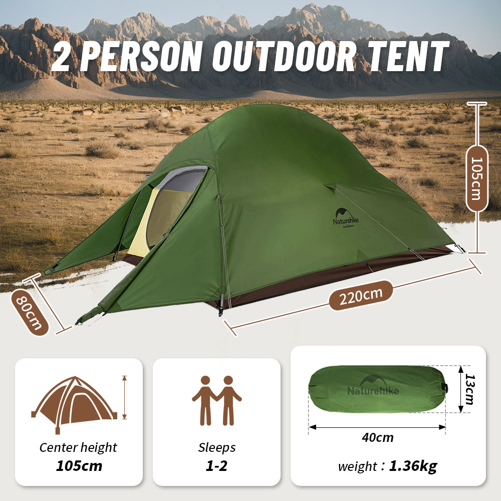 Naturehike Cloud Up 1 2 3 osob – Ultralight Sleeping Bag recenzja i cena