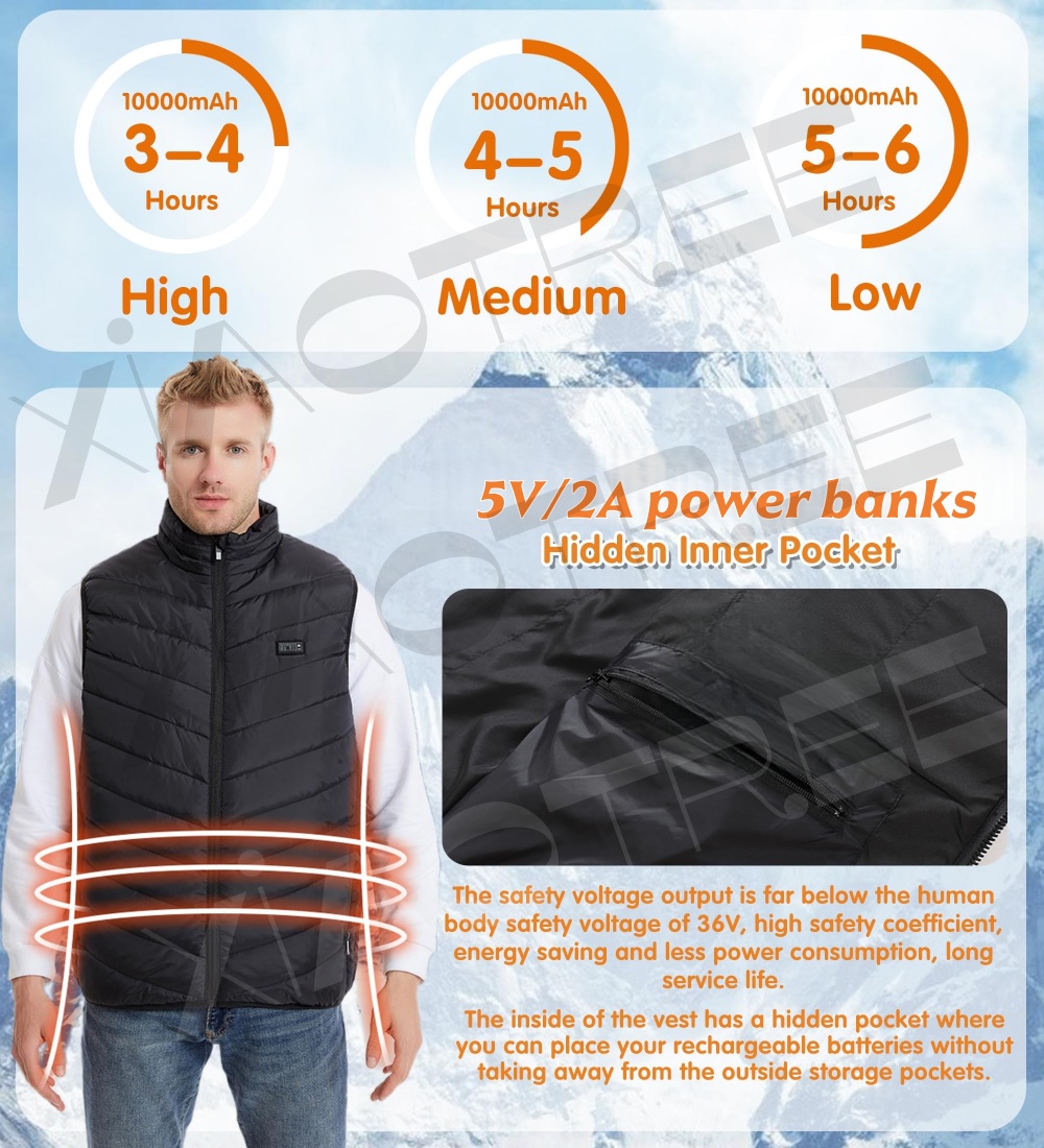 Męska kurtka podgrzewana z 28/ – Outdoor Camping Jacket recenzja i cena