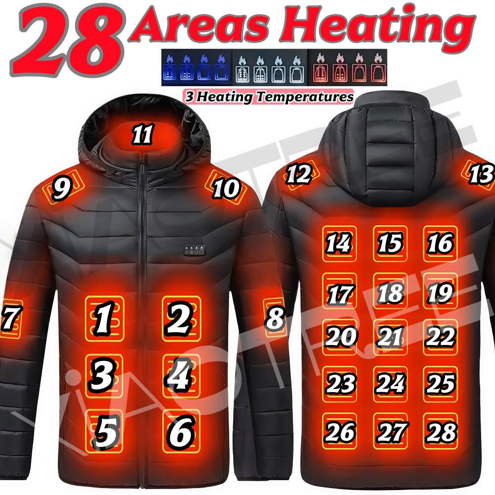 Kurtka grzewcza męska i damska – Outdoor Camping Jacket recenzja i cena