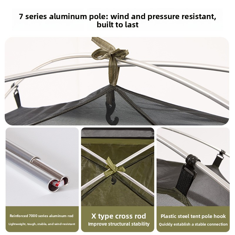Wędrówki górskie, trekking, ke – Outdoor Camping Tent Waterproof recenzja i cena