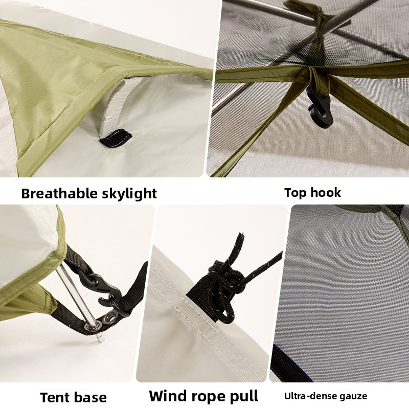 Wędrówki górskie, trekking, ke – Outdoor Camping Tent Waterproof recenzja i cena