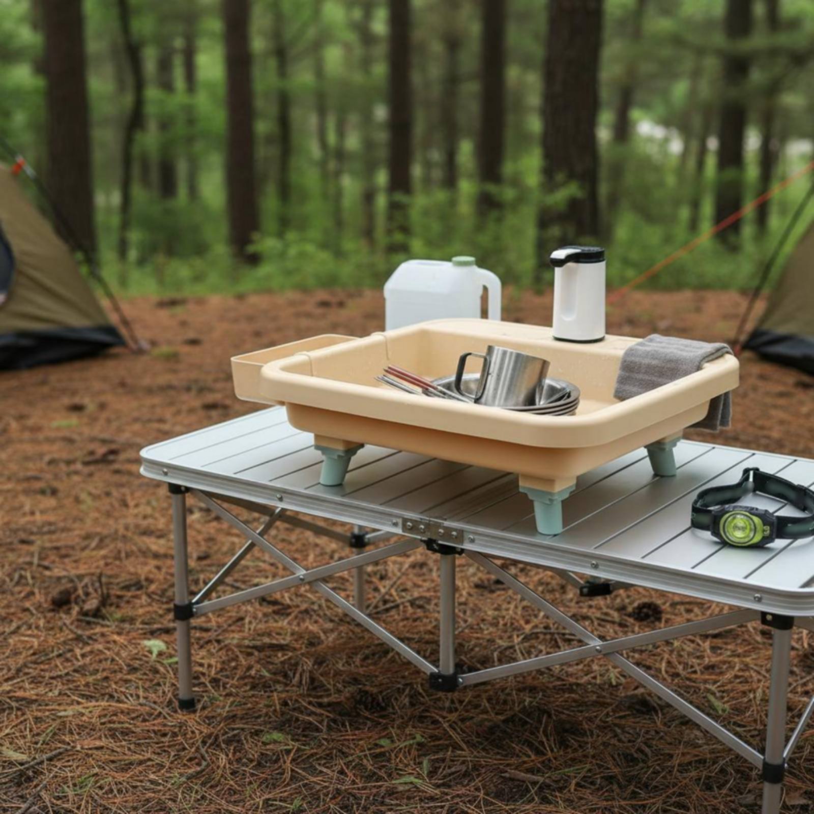 Przenośna stacja do mycia rąk  – Outdoor In Camping recenzja i cena
