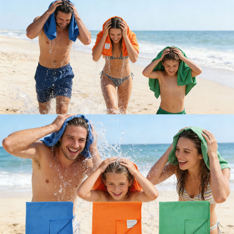 1 szt. Ręcznik plażowy z mikro – Camp Towel Microfiber recenzja i cena