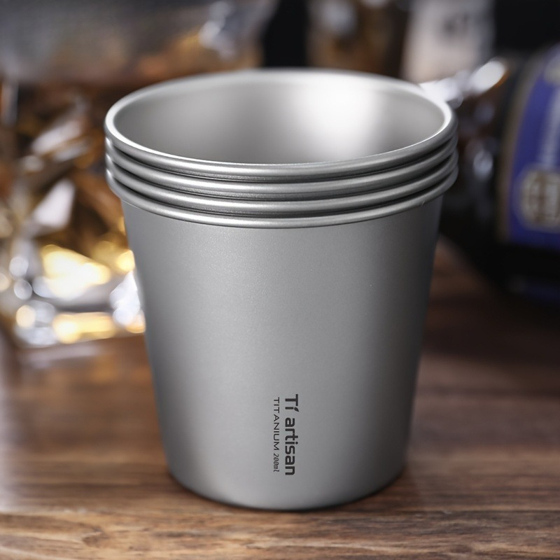 Kubek turystyczny z tytanu, 20 – Outdoor Camping Utensils recenzja i cena