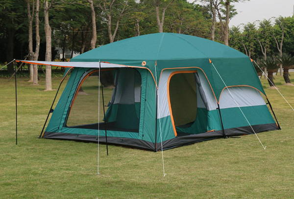 WOQI Dwukomorowe Bardzo Duże N – Outdoor Camping Tent Waterproof recenzja i cena