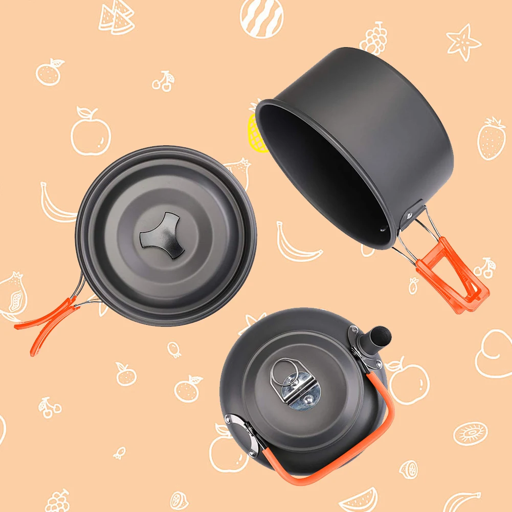 Zestaw naczyń kempingowych Cza – Outdoor Camping Utensils recenzja i cena