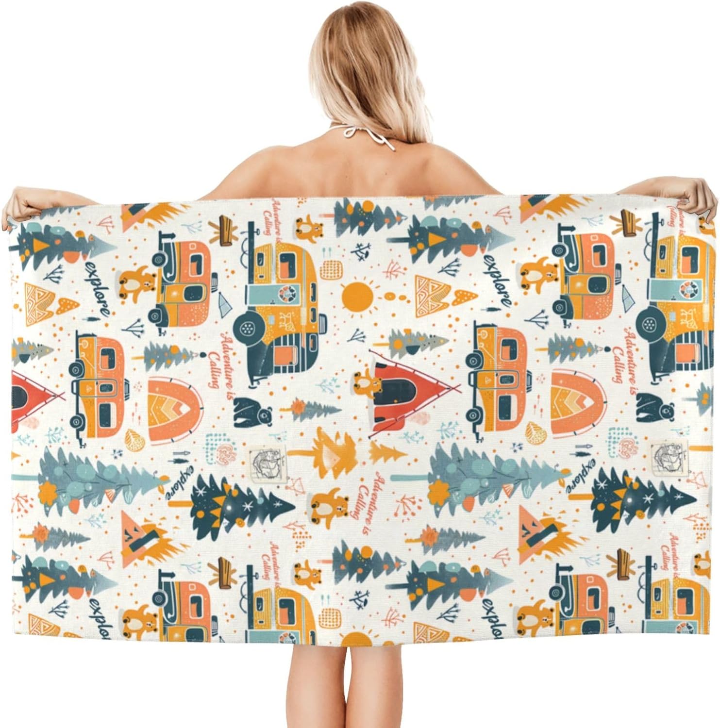 Ręcznik plażowy z mikrofibry,  – Camp Towel Microfiber recenzja i cena