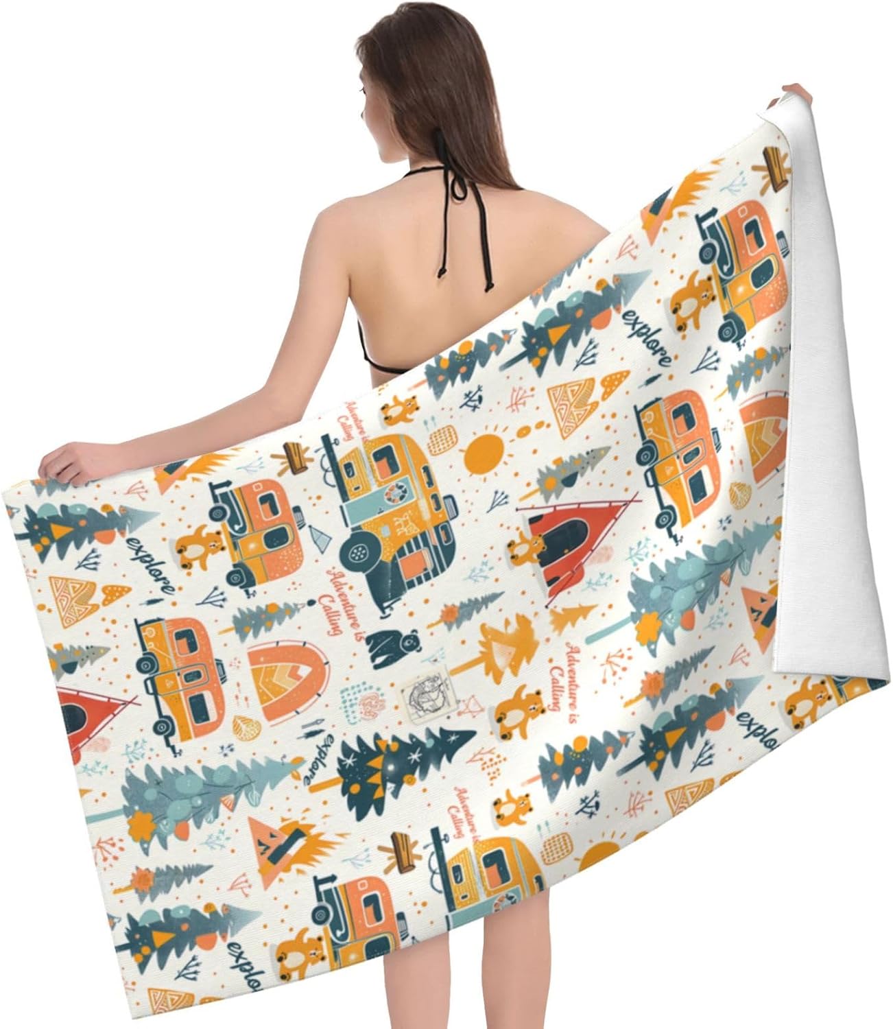 Ręcznik plażowy z mikrofibry,  – Camp Towel Microfiber recenzja i cena