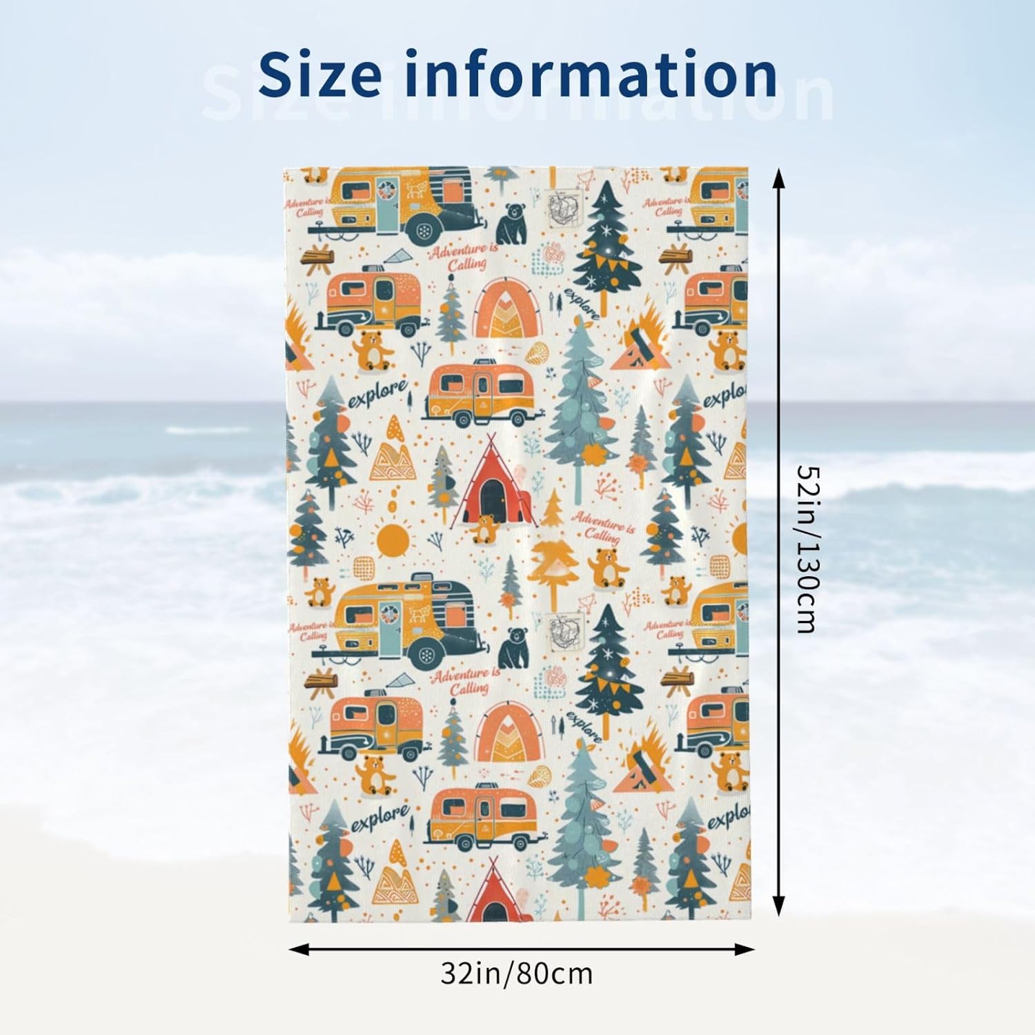 Ręcznik plażowy z mikrofibry,  – Camp Towel Microfiber recenzja i cena